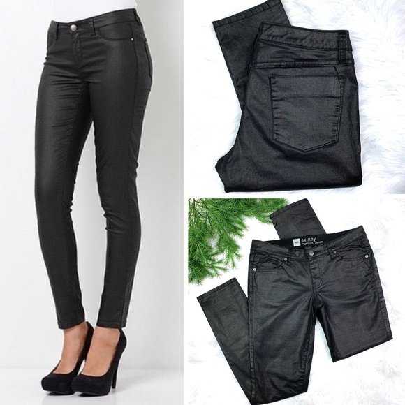Mossimo Supply Co. Denim - 👖NWOT |•MOSSIMO•| Black Wax Skinny Jeans👖